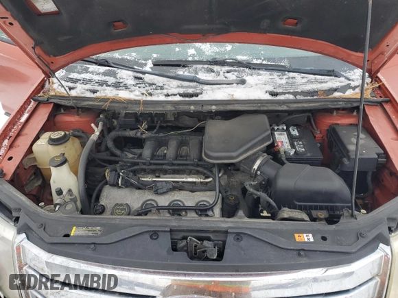 2007 Ford Edge SEL PLUS with VIN 2FMDK49C77BA22906, listed as a Copart auction lot 47485995 with 260,194 mi miles and Salvage Title. Bid and sale history available at carsss.com. Image 12.