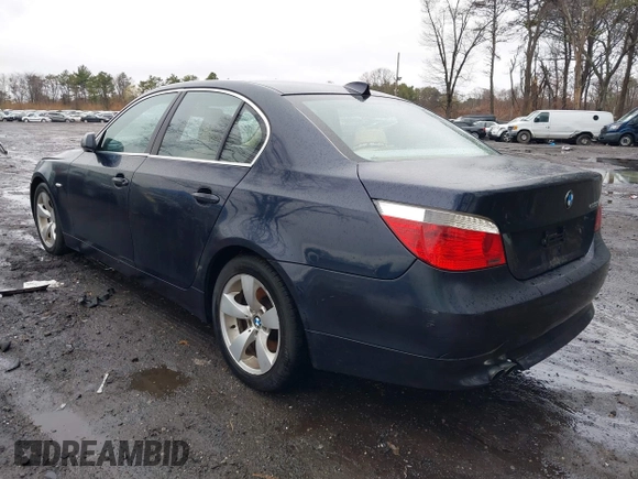 2006 BMW 5 Series 530i with VIN WBANE73546CM38726, listed as a IAAI auction lot 41945631 with 295,488 mi miles and . Bid and sale history available at carsss.com. Image 3.