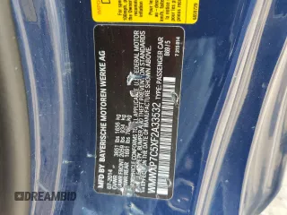 2015 MINI Hardtop S with VIN WMWXP7C5XF2A33532, listed as a Copart auction lot 53869115 with 115,583 mi miles and Clean Title. Bid and sale history available at DreamBid. Image 12.