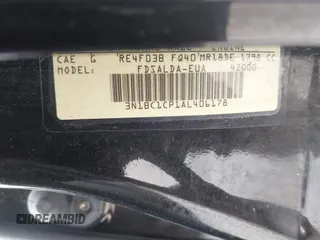 2010 Nissan Versa 1.8 S with VIN 3N1BC1CP1AL406178, listed as a IAAI auction lot 41531401 with 229,075 mi miles. Bid and sale history available at carsss.com. Image 9.