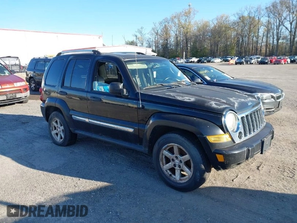 2006 Jeep Liberty Limited with VIN 1J4GL58K16W173468, listed as a IAAI auction lot 41858720 with 1 mi miles. Bid and sale history available at carsss.com. Image 1.