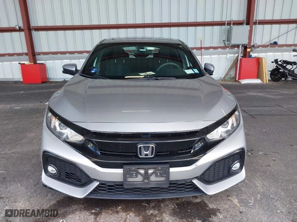 2017 Honda Civic Hatchback EX with VIN SHHFK7H57HU424333, listed as a IAAI auction lot 40090339 with 75,329 mi miles. Bid and sale history available at carsss.com. Image 12.