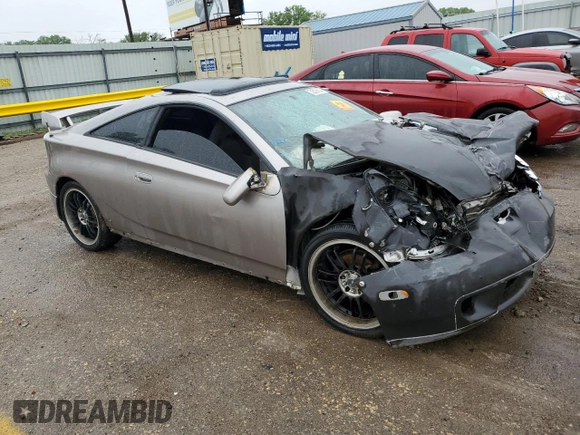 2005 Toyota Celica GT with VIN JTDDR32T650182164, listed as a Copart auction lot 52583624 with 0 mi miles and Salvage Title. Bid and sale history available at carsss.com. Image 4.