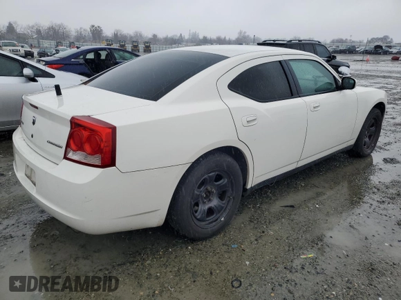 2010 Dodge Charger Police with VIN 2B3CA4CT3AH202854, listed as a Copart auction lot 44155155 with 230,922 mi miles and Clean Title. Bid and sale history available at carsss.com. Image 3.