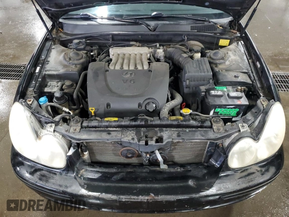 2004 Hyundai Sonata GLS with VIN KMHWF35H74A065531, listed as a Copart auction lot 58972164 with 96,352 mi miles and Salvage Title. Bid and sale history available at carsss.com. Image 11.