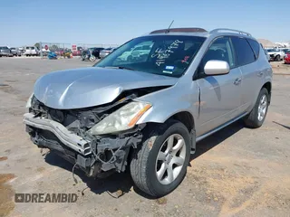 2007 Nissan Murano SL with VIN JN8AZ08W57W606876, listed as a IAAI auction lot 41967978 with 187,094 mi miles and . Bid and sale history available at DreamBid. Image 18.