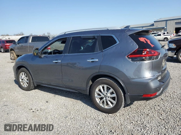 2019 Nissan Rogue SV with VIN 5N1AT2MT3KC753546, listed as a Copart auction lot 52684715 with 48,125 mi miles and Salvage Title. Bid and sale history available at carsss.com. Image 2.