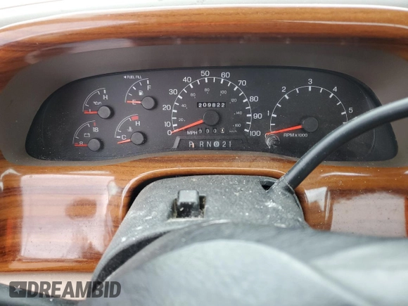 1999 Ford F-250 XL with VIN 1FTNX20S1XEB68189, listed as a Copart auction lot 60920605 with 209,822 mi miles and Salvage title. Bid and sale history available at DreamBid. Image 9.