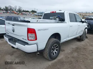 2023 Ram 2500 Big Horn with VIN 3C6UR5DL5PG650271, listed as a IAAI auction lot 41805374 with 27,395 mi miles and . Bid and sale history available at DreamBid. Image 4.