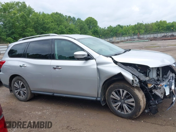 2017 Nissan Pathfinder SV with VIN 5N1DR2MN3HC620095, listed as a IAAI auction lot 42376013 with 106,218 mi miles and . Bid and sale history available at DreamBid. Image 13.