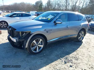 2023 Genesis GV80 with VIN KMUHCESC6PU128600, listed as a IAAI auction lot 41179553 with 33,225 mi miles. Bid and sale history available at carsss.com. Image 20.