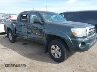 2009 Toyota Tacoma PreRunner with VIN 3TMJU62N49M076092, listed as a IAAI auction lot 41525623 with 95,809 mi miles and . Bid and sale history available at DreamBid. Image 1.