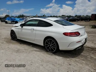 2021 Mercedes-Benz C 300 z VIN W1KWJ8DB2MG095181, wystawiony jako Copart lot #62876523 z przebiegiem 13 463 mil mil oraz Szkoda całkowita • Salvage title. Historia ofert i sprzedaży dostępna na DreamBid. Obrazek 2.