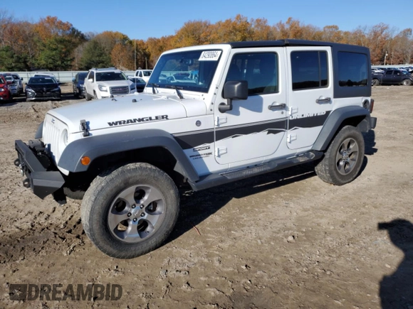 2018 Jeep Wrangler JK Unlimited Sport S with VIN 1C4BJWDG2JL879078, listed as a Copart auction lot 84290864 with 24,457 mi miles and Salvage Title. Bid and sale history available at carsss.com. Image 1.