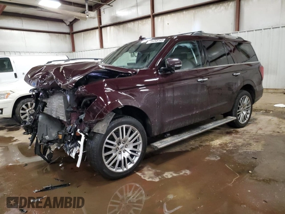 2023 Ford Expedition Limited with VIN 1FMJU2A82PEA21126, listed as a Copart auction lot 46068165 with 36,438 mi miles and Non Repairable. Bid and sale history available at carsss.com. Image 1.