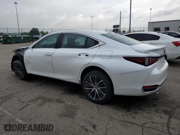 2022 Lexus ES 250 with VIN 58AD11D19NU008822, listed as a Copart auction lot 60647625 with 38,876 mi miles and Salvage title. Bid and sale history available at DreamBid. Image 2.