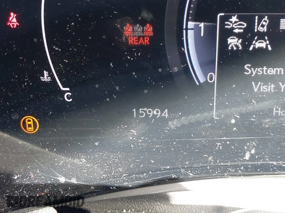 2024 Lexus NX with VIN 2T2GGCEZ3RC050313, listed as a IAAI auction lot 41418927 with 15,994 mi miles. Bid and sale history available at carsss.com. Image 16.
