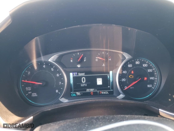 2018 Chevrolet Equinox Premier with VIN 2GNAXMEV8J6104070, listed as a Copart auction lot 49051535 with 251,661 mi miles and Salvage Title. Bid and sale history available at carsss.com. Image 9.