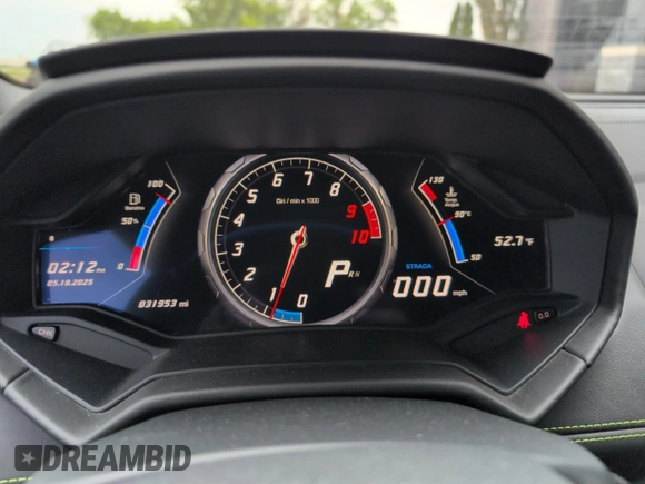 2015 Lamborghini Huracan z VIN ZHWUC1ZF7FLA03405, wystawiony jako Copart lot #57724465 z przebiegiem 31 953 mil mil oraz Czysty tytuł • Clean title. Historia ofert i sprzedaży dostępna na DreamBid. Obrazek 8.