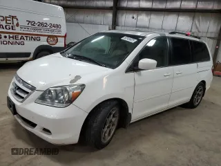 2006 Honda Odyssey EX-L with VIN 5FNRL38766B029207, listed as a Copart auction lot 50245425 with 271,920 mi miles and Salvage Title. Bid and sale history available at carsss.com. Image 1.