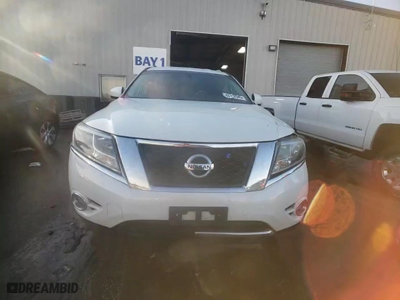 2016 Nissan Pathfinder Platinum with VIN 5N1AR2MM3GC669385, listed as a Copart auction lot 42742545 with 162,334 mi miles and Salvage Title. Bid and sale history available at carsss.com. Image 13.