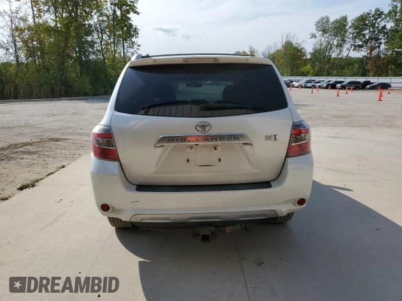 2010 Toyota Highlander Hybrid with VIN JTEBW3EH4A2041255, listed as a Copart auction lot 71751244 with 197,467 mi miles and Clean Title. Bid and sale history available at carsss.com. Image 6.