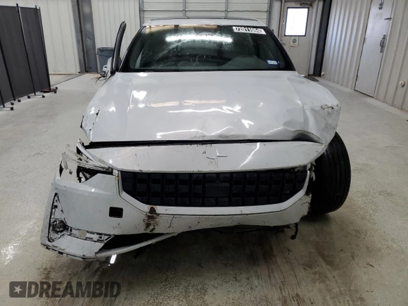 2023 Polestar 2 with VIN YSMED3KA7PL114169, listed as a Copart auction lot 72011064 with Not Provided miles and Salvage Title. Bid and sale history available at carsss.com. Image 5.