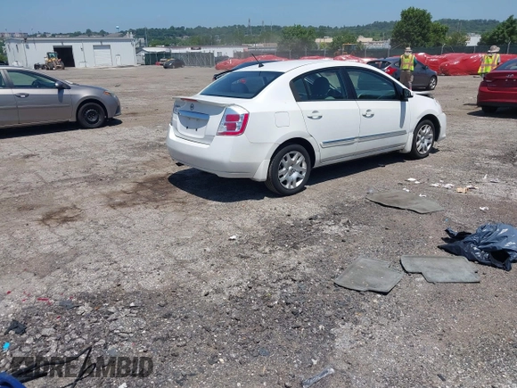 2012 Nissan Sentra S with VIN 3N1AB6AP5CL623895, listed as a IAAI auction lot 42566556 with 48,816 mi miles and . Bid and sale history available at DreamBid. Image 4.