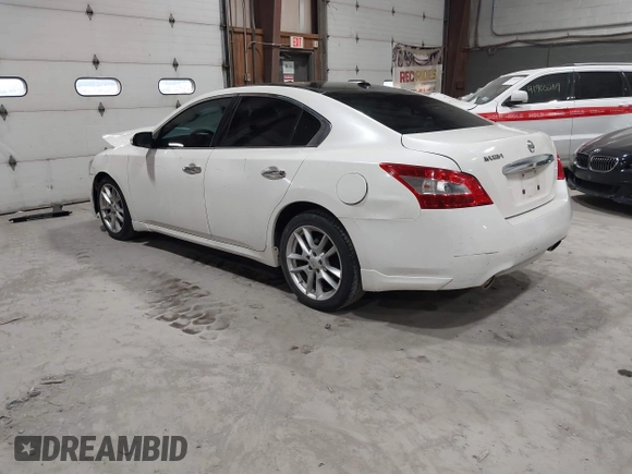 2011 Nissan Maxima 3.5 SV with VIN 1N4AA5AP1BC802204, listed as a IAAI auction lot 42016069 with 99,826 mi miles. Bid and sale history available at carsss.com. Image 3.