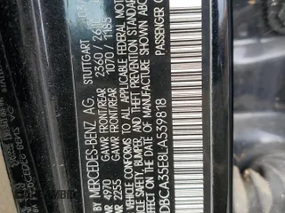 1990 Mercedes-Benz 420 with VIN WDBCA35E8LA539818, listed as a Copart auction lot 45764444 with 219,036 mi miles and Salvage Title. Bid and sale history available at carsss.com. Image 12.