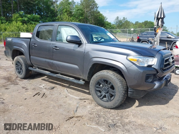 2022 Toyota Tacoma SR z VIN 3TYAX5GN5NT046897, wystawiony jako IAAI lot #42253604 z przebiegiem 69 246 mil mil oraz . Historia ofert i sprzedaży dostępna na DreamBid. Obrazek 1.