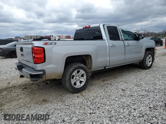 2018 Chevrolet Silverado 1500 LT with VIN 1GCVKREH4JZ118570, listed as a Copart auction lot 53143175 with 105,685 mi miles and Salvage Title. Bid and sale history available at DreamBid. Image 3.