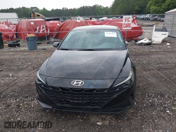 2023 Hyundai Elantra SEL with VIN KMHLS4AG6PU511334, listed as a IAAI auction lot 42281427 with 54,313 mi miles and . Bid and sale history available at DreamBid. Image 12.