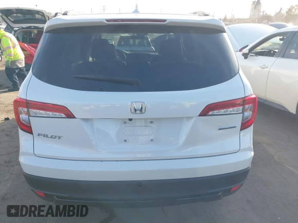 2022 Honda Pilot Special Edition with VIN 5FNYF5H20NB034677, listed as a IAAI auction lot 41372317 with 28,708 mi miles and . Bid and sale history available at carsss.com. Image 16.