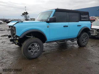 2023 Ford Bronco with VIN 1FMEE5BP9PLB15828, listed as a Copart auction lot 47347135 with 11,370 mi miles and Clean Title. Bid and sale history available at carsss.com. Image 1.