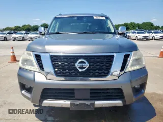 2017 Nissan Armada Platinum z VIN JN8AY2NF4H9303560, wystawiony jako Copart lot #59197835 z przebiegiem 170 261 mil mil oraz Czysty tytuł • Clean title. Historia ofert i sprzedaży dostępna na DreamBid. Obrazek 5.