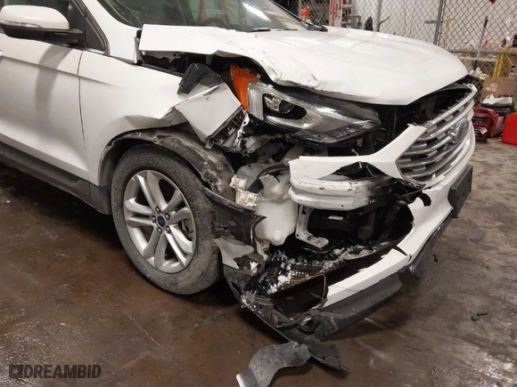 2020 Ford Edge SEL with VIN 2FMPK4J97LBA12836, listed as a IAAI auction lot 41589486 with 16,860 mi miles. Bid and sale history available at carsss.com. Image 6.