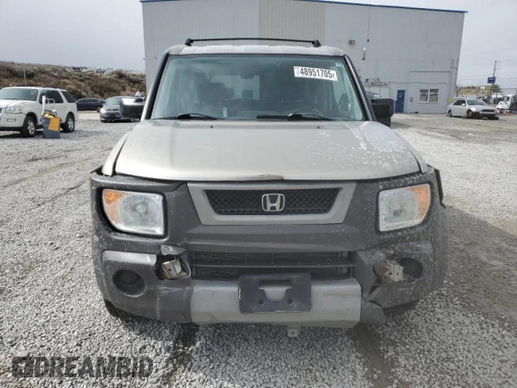 2004 Honda Element EX with VIN 5J6YH28624L006204, listed as a Copart auction lot 48951705 with 187,840 mi miles and Salvage Title. Bid and sale history available at DreamBid. Image 5.