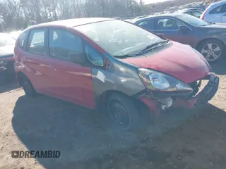 2010 Honda Fit with VIN JHMGE8H2XAC010621, listed as a IAAI auction lot 41683885 with 999,999 mi miles. Bid and sale history available at carsss.com. Image 1.