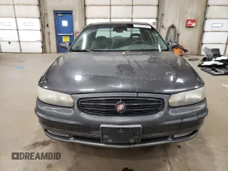 2002 Buick Regal GS with VIN 2G4WF551221185050, listed as a Copart auction lot 84706544 with 0 mi miles and Salvage Title. Bid and sale history available at carsss.com. Image 5.