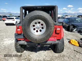 2003 Jeep Wrangler Rubicon z VIN 1J4FA69S93P352899, wystawiony jako Copart lot #56054425 z przebiegiem 3761 mil mil oraz Szkoda całkowita • Salvage title. Historia ofert i sprzedaży dostępna na DreamBid. Obrazek 6.