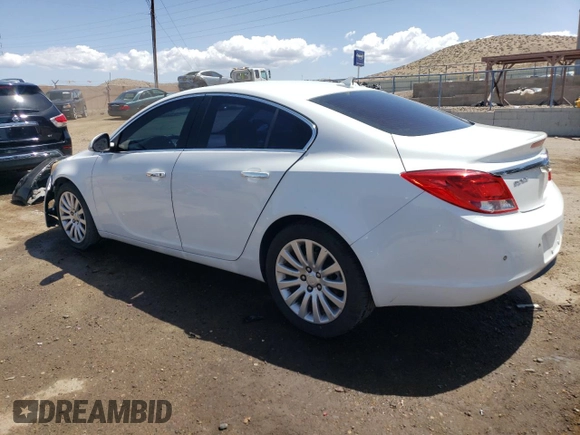 2012 Buick Regal Premium 1 with VIN 2G4GS5EK2C9205762, listed as a Copart auction lot 58182365 with 148,064 mi miles and Salvage title. Bid and sale history available at DreamBid. Image 2.