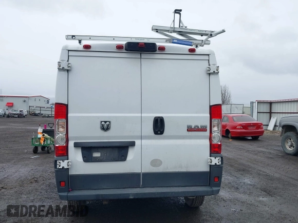 2018 Ram ProMaster Cargo with VIN 3C6TRVAG8JE136842, listed as a IAAI auction lot 41911718 with 125,801 mi miles and . Bid and sale history available at DreamBid. Image 16.
