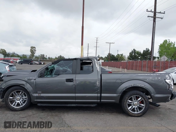 2016 Ford F-150 XL with VIN 1FTEX1CPXGKE86217, listed as a IAAI auction lot 42051290 with Not provided miles and . Bid and sale history available at DreamBid. Image 14.