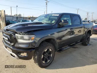 2019 Ram 1500 Rebel с VIN 1C6SRFLT8KN722594, выставлен на аукционе Copart как лот 46001445 с пробегом 63 156 миль миль и Списание • Salvage title. История ставок и продаж доступна на DreamBid. Изображение 1.