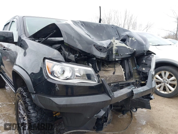 2018 Chevrolet Colorado 4WD ZR2 with VIN 1GCGTEEN9J1173647, listed as a IAAI auction lot 42016015 with 102,041 mi miles. Bid and sale history available at carsss.com. Image 6.