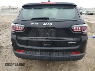 2020 Jeep Compass Sport с VIN 3C4NJCAB5LT224991, выставлен на аукционе Copart как лот 43574625 с пробегом 110 117 миль миль и Списание • Salvage title. История ставок и продаж доступна на DreamBid. Изображение 6.