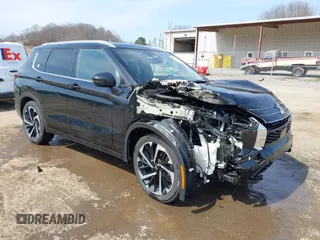 2022 Mitsubishi Outlander SEL z VIN JA4J3VA86NZ059337, wystawiony jako IAAI lot #41785937 z przebiegiem 28 581 mil mil oraz . Historia ofert i sprzedaży dostępna na DreamBid. Obrazek 1.