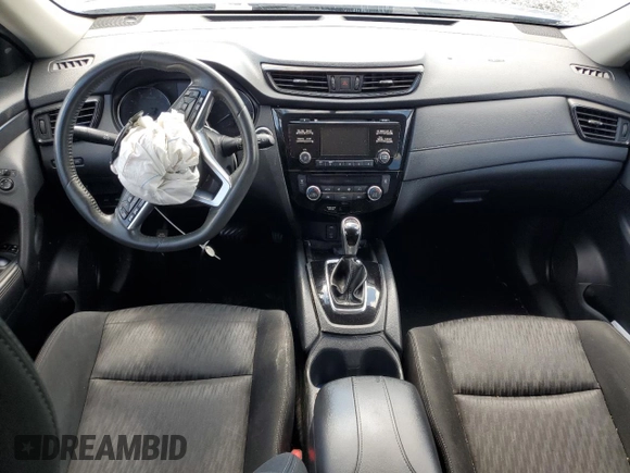 2017 Nissan Rogue SV with VIN KNMAT2MT7HP509615, listed as a Copart auction lot 58718145 with 103,927 mi miles and Salvage title. Bid and sale history available at DreamBid. Image 8.