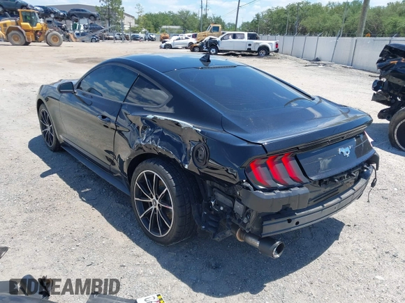 2021 Ford Mustang EcoBoost with VIN 1FA6P8TH1M5137372, listed as a IAAI auction lot 42031716 with 58,475 mi miles and . Bid and sale history available at DreamBid. Image 3.